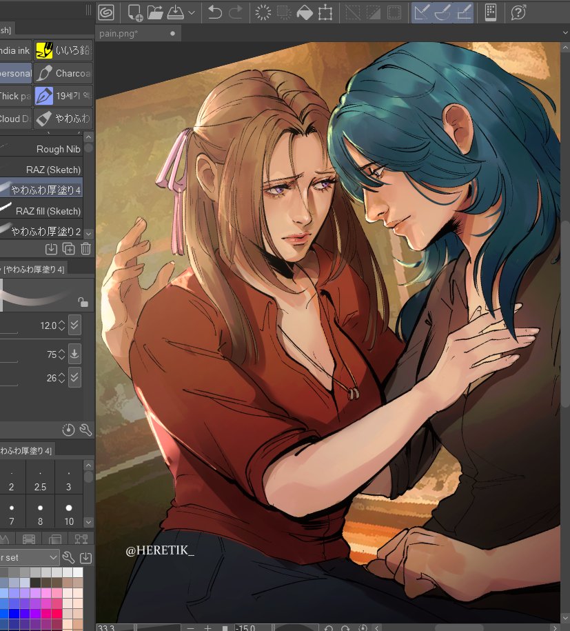 𝙃𝙀𝙍𝙀𝙏𝙄𝙆 ❤️🔥🧡💖| COMMS OPEN (@heretik_) on Twitter photo iM STILL ALIVE- just workin 😭
this is for <a href="/Ed3leth/">Atashi/Lacie</a> !
"what if post CF, timeskip Edeleth and El just wants to check that Byleth's heart is still beating- instinctively, for assurance."
+a lil struggle for byleth to hold her HAHA
#FE風花雪月 #FE3H #エデレス #edeleth iM STILL ALIVE- just workin 😭
this is for <a href="/Ed3leth/">Atashi/Lacie</a> !
"what if post CF, timeskip Edeleth and El just wants to check that Byleth's heart is still beating- instinctively, for assurance."
+a lil struggle for byleth to hold her HAHA
#FE風花雪月 #FE3H #エデレス #edeleth