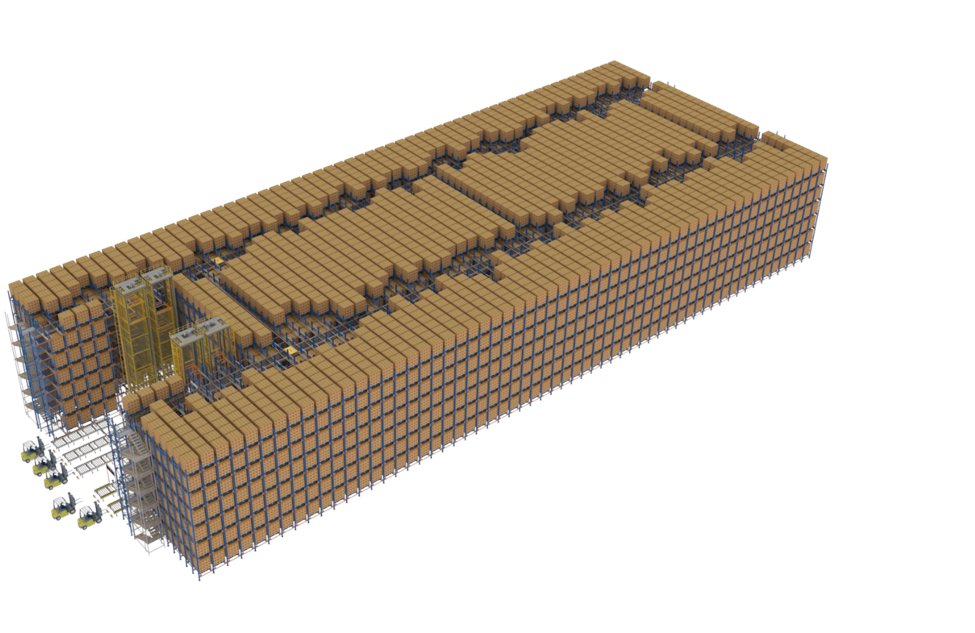 SpacemakerInc's tweet image. Unlike traditional shuttles that only move front-to-back, the QuadAxis Pro® travels in all four directions — making lane-sharing, autonomous redistribution and cross-lane balancing a reality. 

#Intralogistics #Automation
