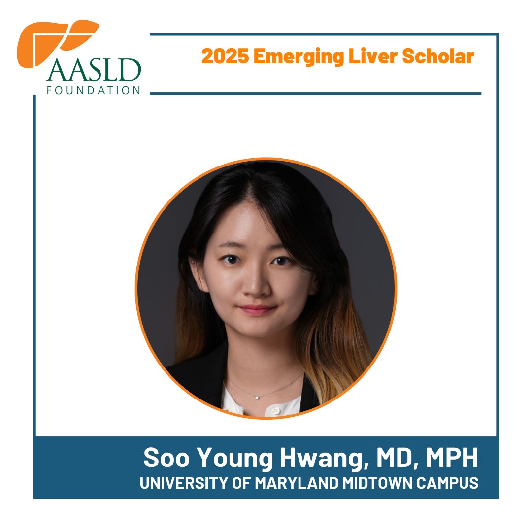 AASLD Foundation (@aasldfoundation) on Twitter photo 👏 Celebrating more of our 2025 #AASLDFoundation #EmergingLiverScholars! Join us in congratulating:
✨ <a href="/Meera_Garriga/">Meera Garriga</a> <a href="/UCSF/">UC San Francisco</a>
✨ <a href="/mahip_grewal/">Mahip Grewal</a> <a href="/ColumbiaMed/">Columbia Medicine</a>
✨ <a href="/reetikgulati/">Reeti</a> <a href="/DukeHealth/">Duke Health</a>
✨ Soo Young Hwang <a href="/UMmedschool/">University of Maryland School of Medicine</a>
View the full list: bit.ly/41cL7Qk #LiverTwitter 👏 Celebrating more of our 2025 #AASLDFoundation #EmergingLiverScholars! Join us in congratulating:
✨ <a href="/Meera_Garriga/">Meera Garriga</a> <a href="/UCSF/">UC San Francisco</a>
✨ <a href="/mahip_grewal/">Mahip Grewal</a> <a href="/ColumbiaMed/">Columbia Medicine</a>
✨ <a href="/reetikgulati/">Reeti</a> <a href="/DukeHealth/">Duke Health</a>
✨ Soo Young Hwang <a href="/UMmedschool/">University of Maryland School of Medicine</a>
View the full list: bit.ly/41cL7Qk #LiverTwitter