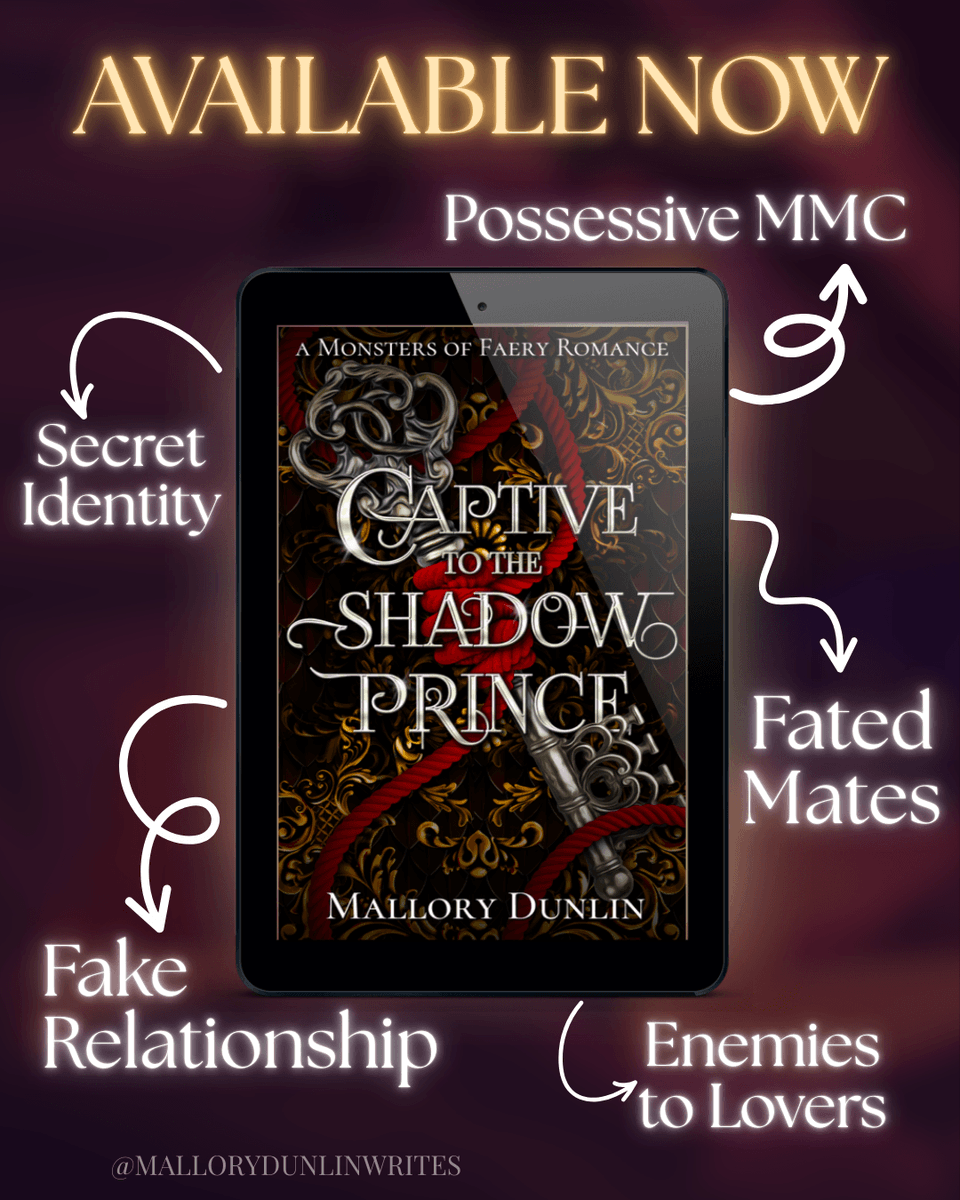 𝑺𝒐...𝒂𝒓𝒆 𝒚𝒐𝒖 𝒄𝒐𝒏𝒗𝒊𝒏𝒄𝒆𝒅?

𝘾𝙖𝙥𝙩𝙞𝙫𝙚 𝙩𝙤 𝙩𝙝𝙚 𝙎𝙝𝙖𝙙𝙤𝙬 𝙋𝙧𝙞𝙣𝙘𝙚 is now available on Amazon &amp; KU! It will also be coming to audio soon 😉 

#bookrelease #fantasyromance #faeromance #bookishlove #romancereaders #fantasybooks #kindleunlimited