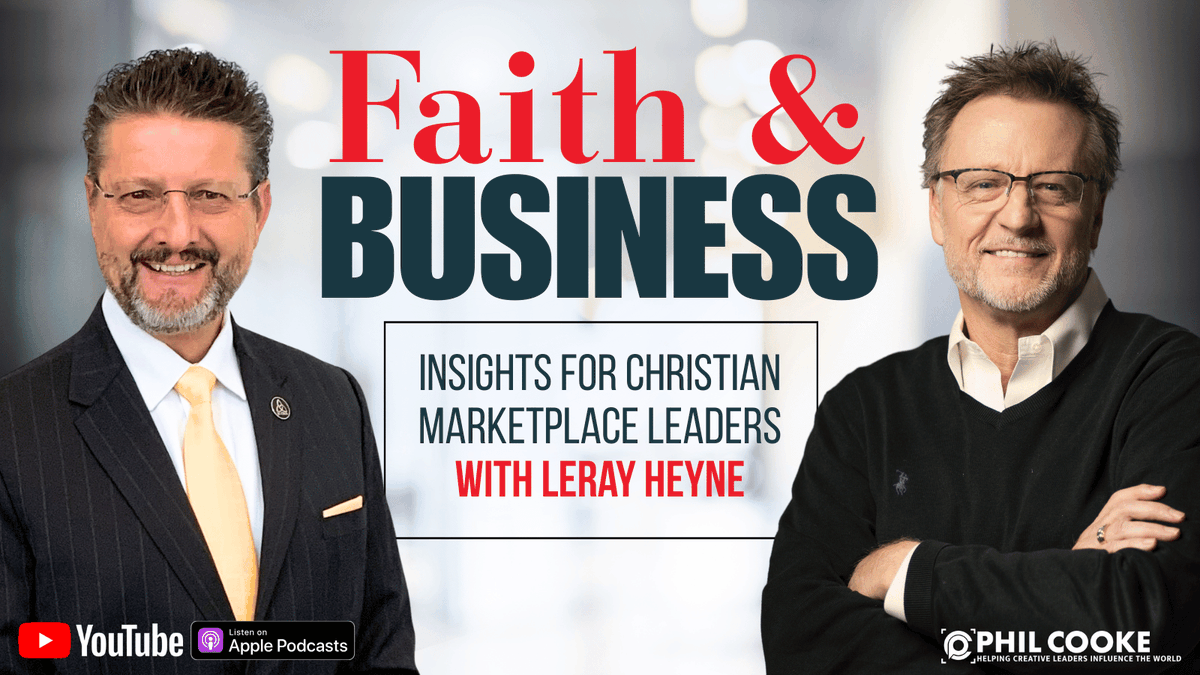 PhilCooke's tweet image. Faith and business - do they mix? Find out in my conversation with @lerayheyne . Watch on Youtube: youtu.be/G9iP5xrGBqI or listen on Apple Podcasts: bit.ly/4lABhiz 
#christianbusiness #entrepreneurmindset