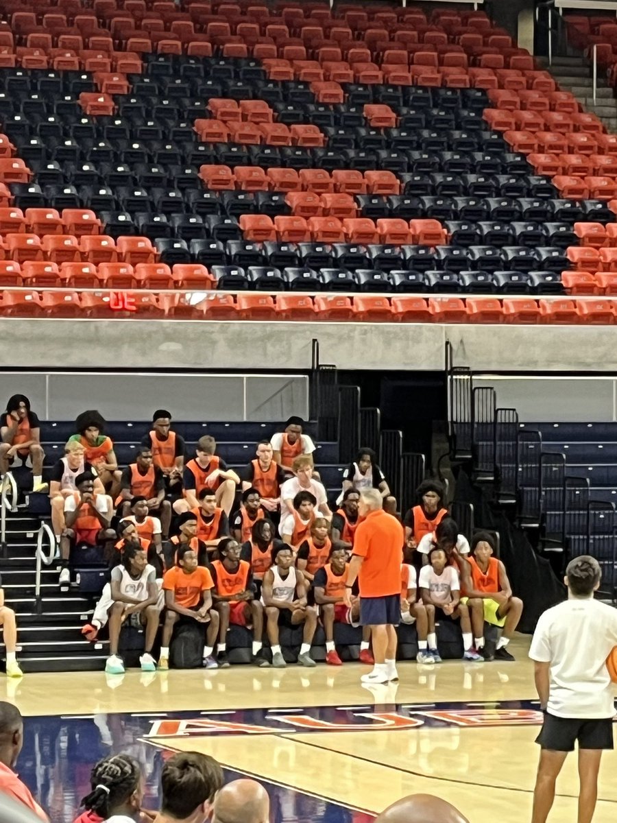 Thank you for the invite to Bruce Pearl elite camp