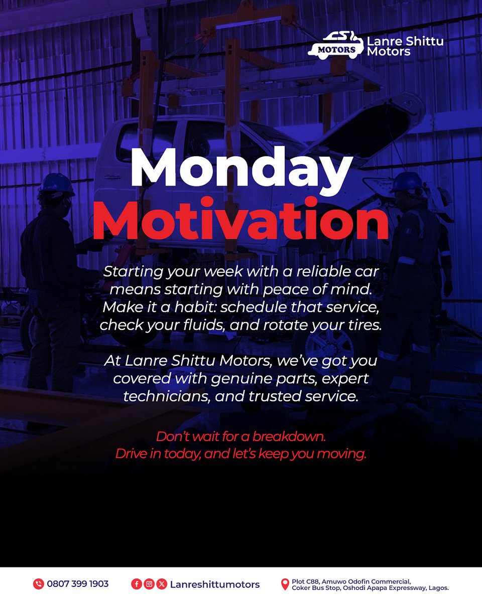 LANRE SHITTU MOTORS tweet media