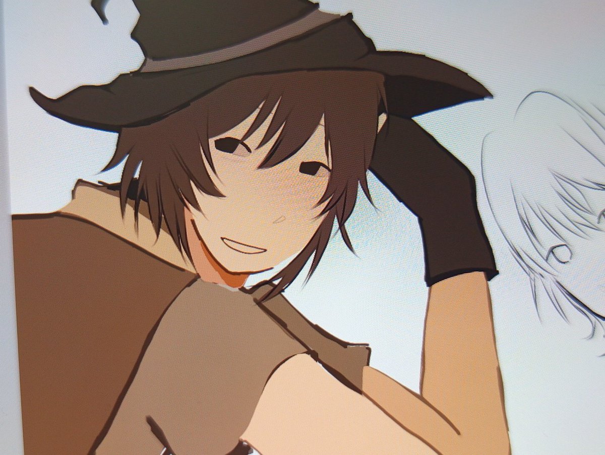 _dizzyplayer's tweet image. i love drawing this guy #AZURE