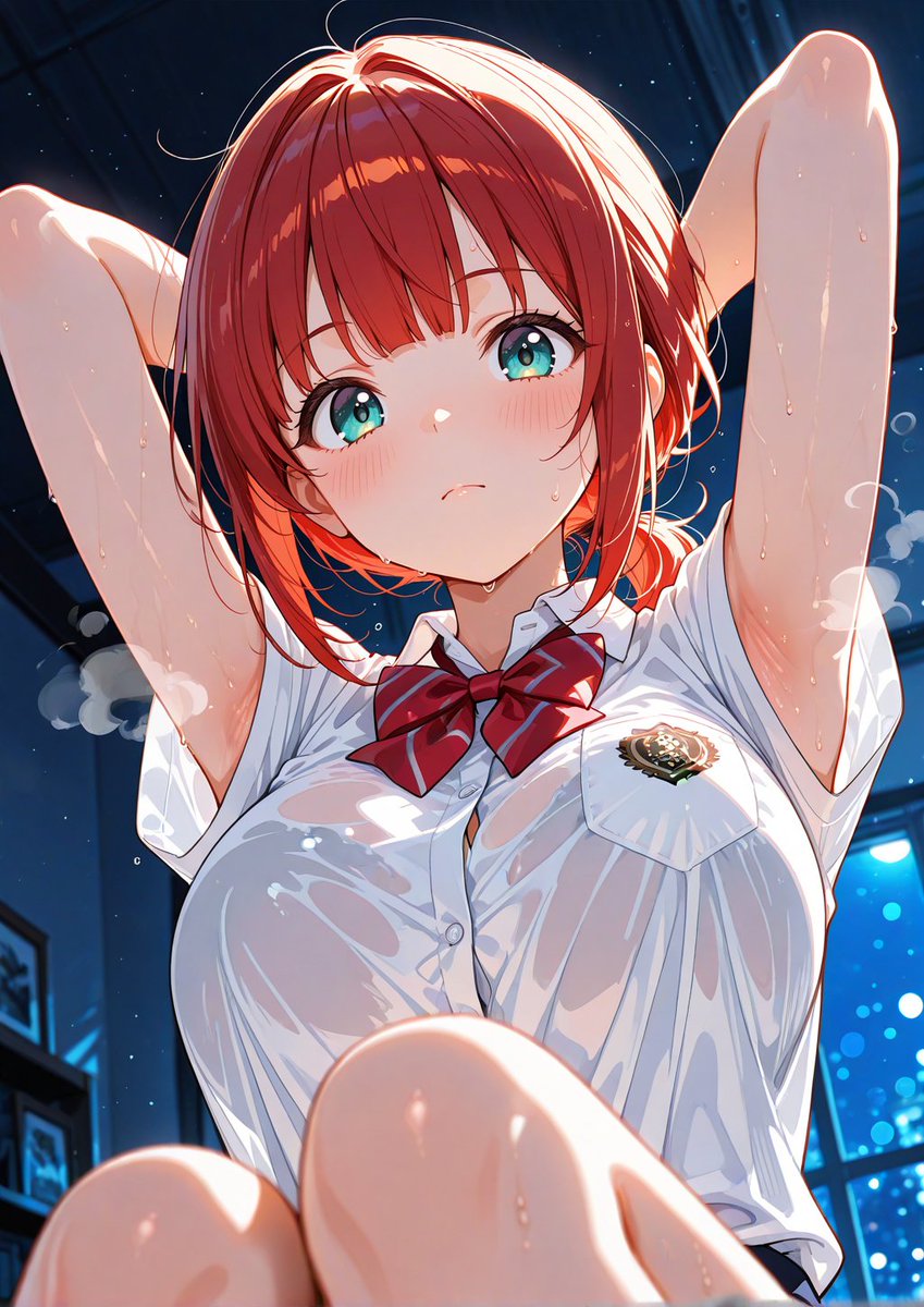 いつまで暑いのかな…夜でも汗だく…
汗臭くないよね？？💦