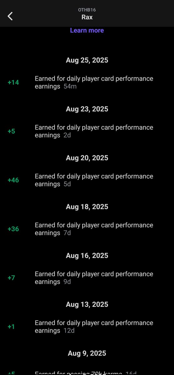 Othb16's tweet photo. @realapp Proof @realapp  
This is happening to many cards https://t.co/Q6KhafTmOd
