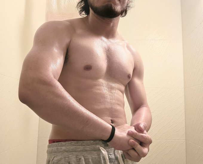 筋トレしたお～!!!!^^ 