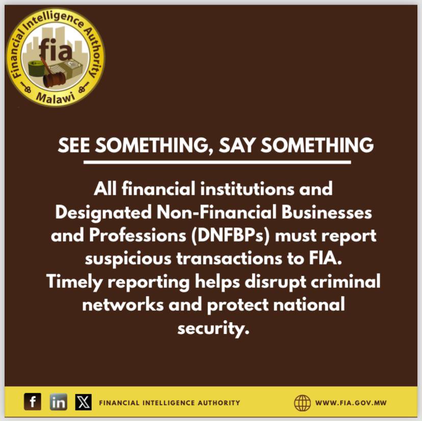 #AMLCompliance #ReporttoFIA #FinancialIntegrity