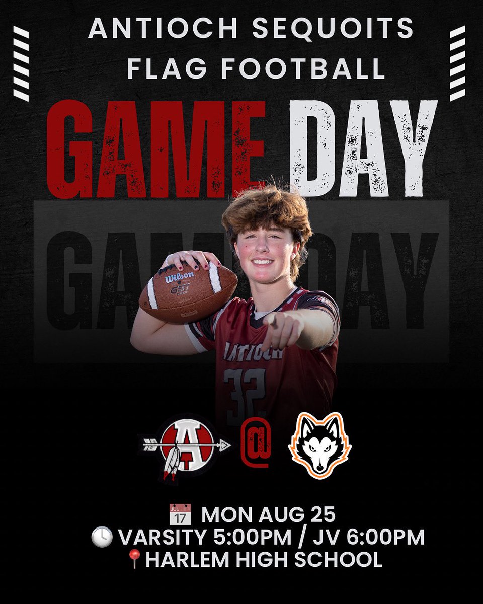 🚨🏈 IT’S GAME DAY, SEQUOITS! 🏈🚨
The wait is over — locked in and ready to go!🔥

#OwnTheThrone