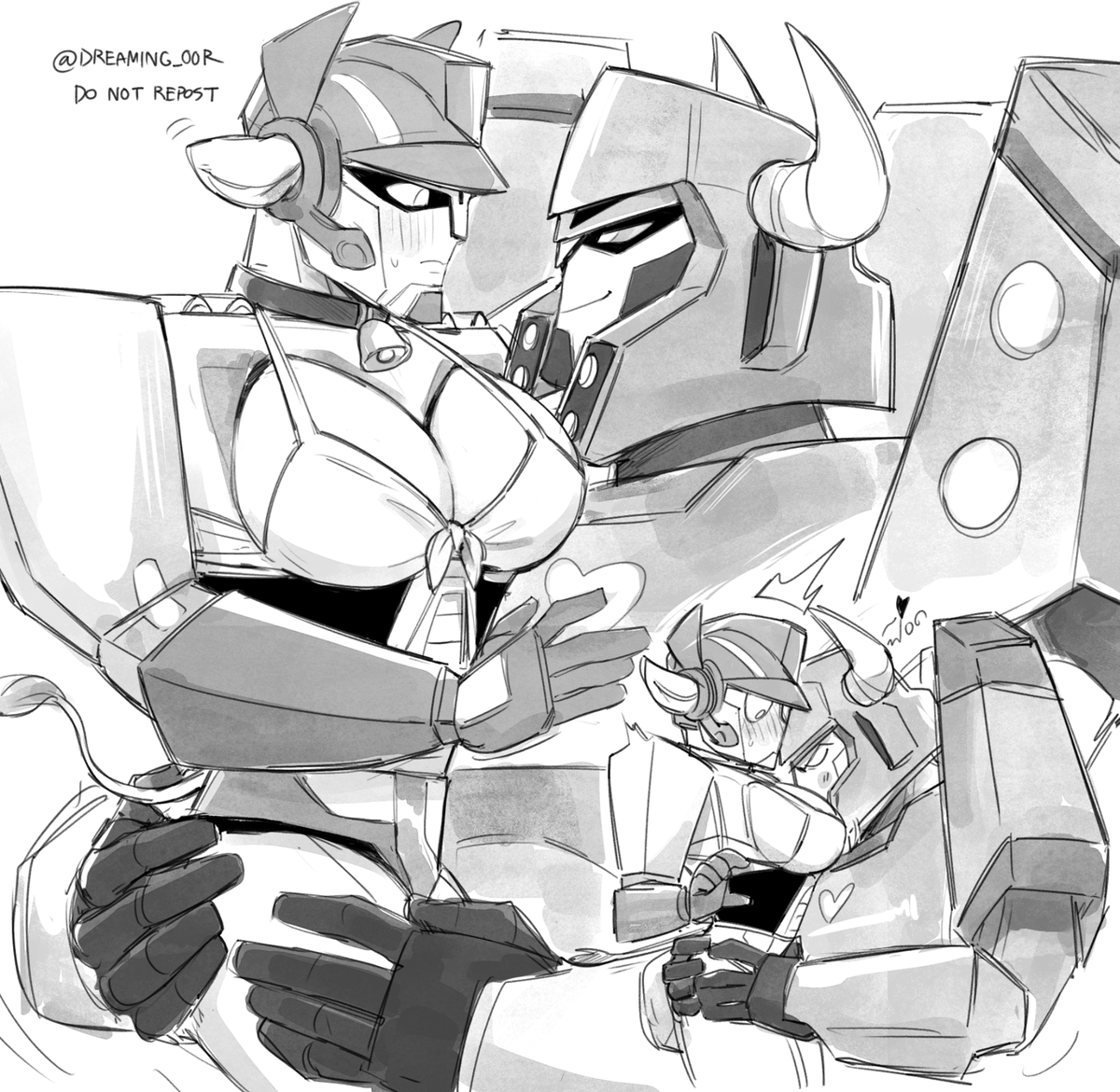 Animated🐂❤️🐄 #megop