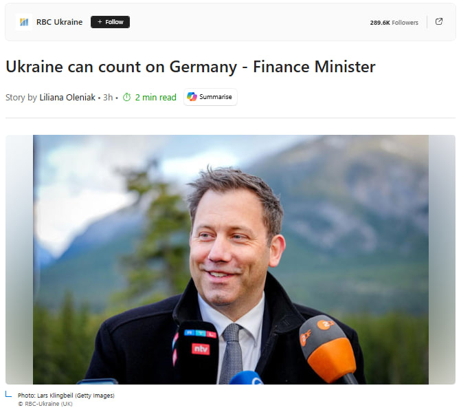 Sorry, Germans. Ukraine über alles!