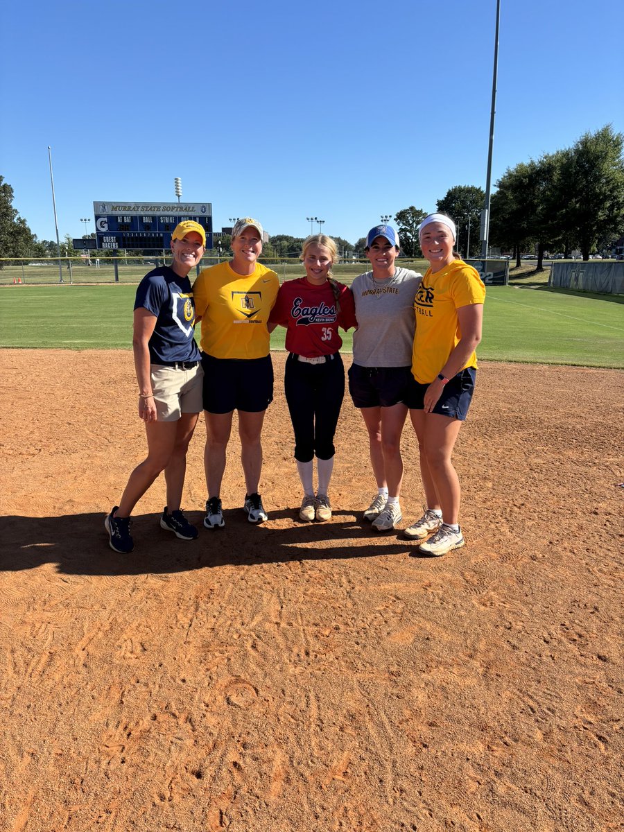 Had so much fun at the Murray State Camp yesterday and learned so much. Thank you to the coaches for all the things I learned from them. <a href="/RacersSoftball/">Murray State Softball</a> <a href="/CoachGill_MSU/">Ashley Gilland</a>