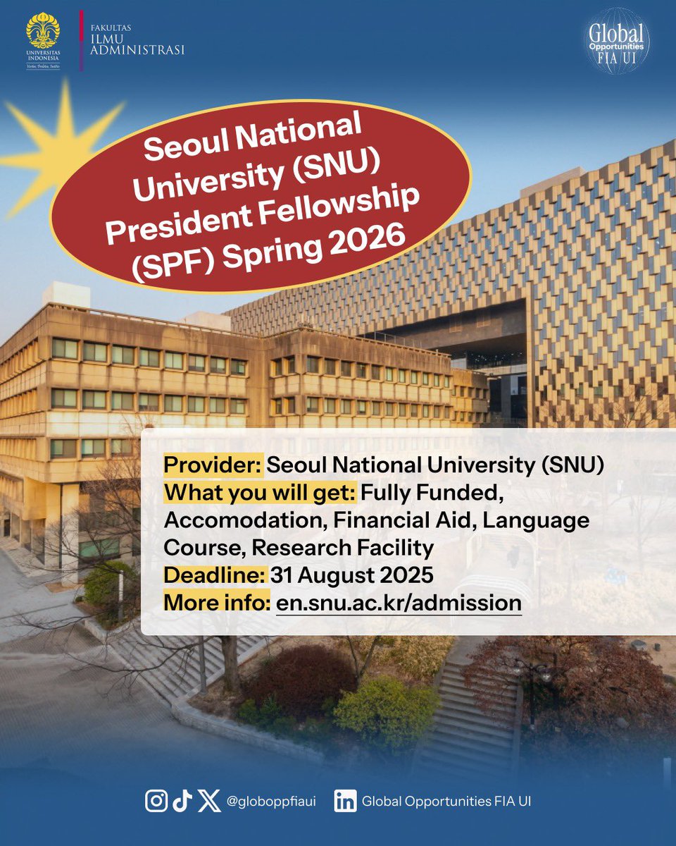 globoppfiaui's tweet image. Stay tuned for more! 💪

𝗙𝗼𝗹𝗹𝗼𝘄 @𝗴𝗹𝗼𝗯𝗼𝗽𝗽𝗳𝗶𝗮𝘂𝗶 𝗳𝗼𝗿 𝗺𝗼𝗿𝗲 𝘂𝗽𝗱𝗮𝘁𝗲𝘀! 🌏

𝐆𝐥𝐨𝐛𝐚𝐥 𝐎𝐩𝐩𝐨𝐫𝐭𝐮𝐧𝐢𝐭𝐢𝐞𝐬 𝐅𝐈𝐀 𝐔𝐈 𝟐𝟎𝟐𝟓
Breaking International Boundaries 

#GlobalGrowthHub #GlobalOpportunitiesFIAUI #FIAUI #ExploreYourFuture