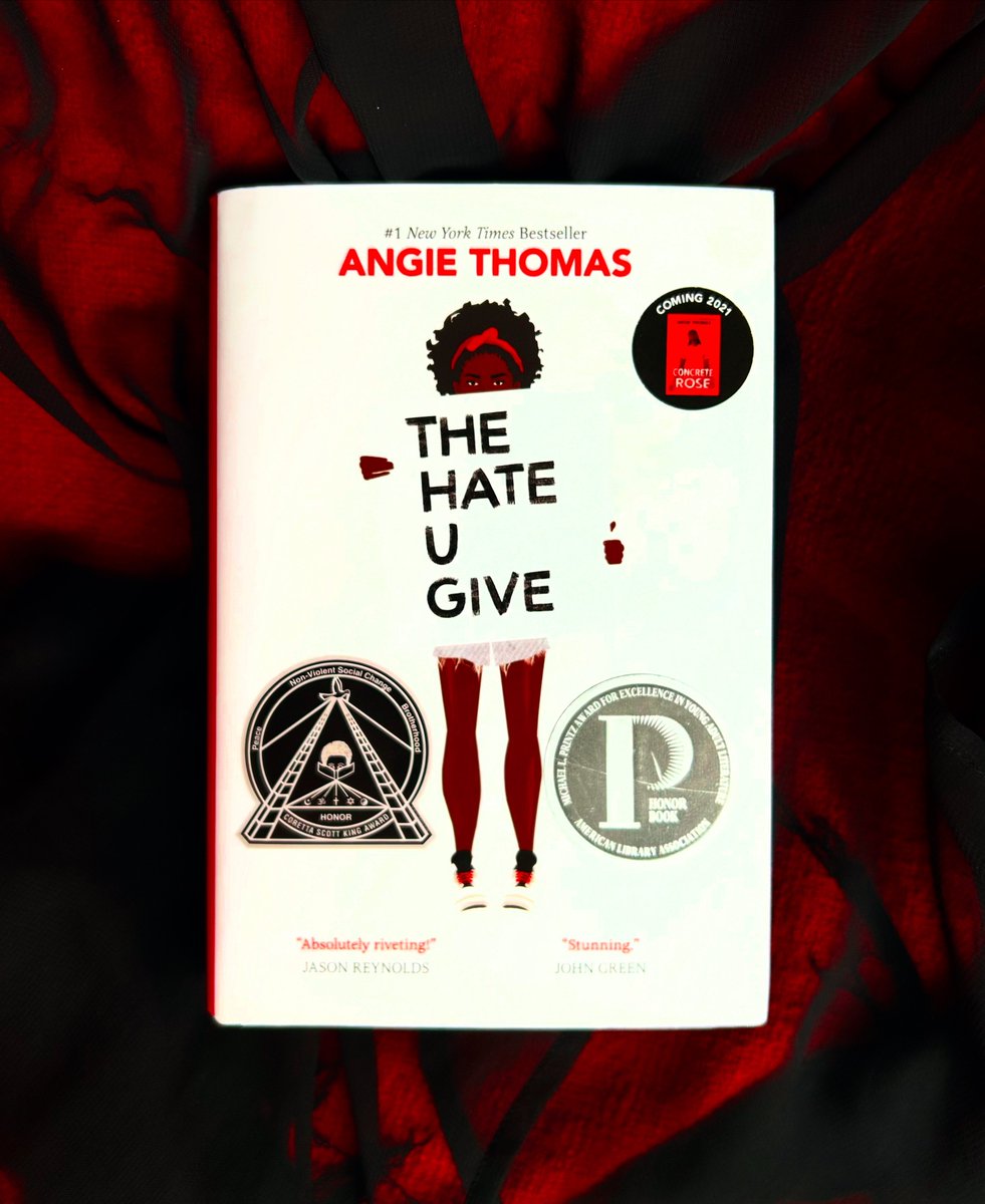 Kathryn Orwig (@katorwigauthor) on Twitter photo I don't know if I can accurately describe in words how stunning The Hate U Give by <a href="/angiecthomas/">Angie Thomas</a> is!
If you have not picked this book up, do so! It is smart, it has so much heart, and it is brilliantly done.
I've been thinking about it since I finished it!
#YABooks #BookReview I don't know if I can accurately describe in words how stunning The Hate U Give by <a href="/angiecthomas/">Angie Thomas</a> is!
If you have not picked this book up, do so! It is smart, it has so much heart, and it is brilliantly done.
I've been thinking about it since I finished it!
#YABooks #BookReview