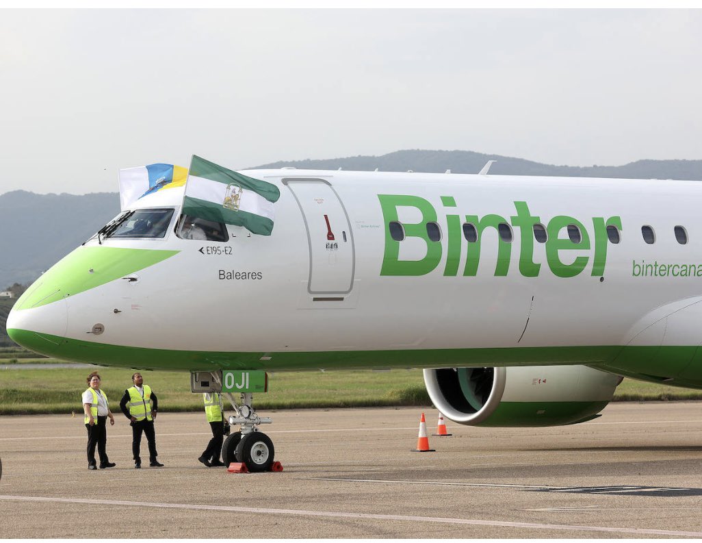 PLATAFORMAODB's tweet photo. 🟢👏👋MAGNIFICA NOTICIA🟢

@BinterCanarias ha puesto a la venta hasta finales de marzo de 2026 la ruta con Gran Canaria desde ODB
Los trayectos seguirán siendo los martes y sábados 
Gracias por mantener esta ruta y apostar decididamente por #Cordobaesp 

#Cordobadespega ✈️✈️ https://t.co/bfsVAFV2XG
