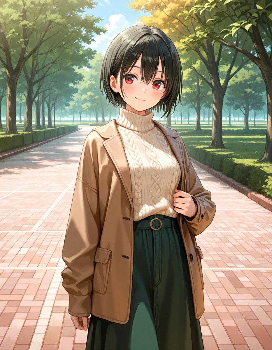 秋冬コーデの試作です

1枚目をベースに制服っぽさを残した私服と
大人っぽく見えるカジュアルにアレンジしてます

🍙に服のセンスは無いから、ChatGPTに提案してもらってますけどね🤣

#AIイラスト