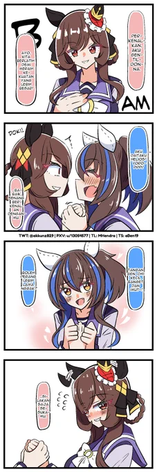 ジェンティルドンナは押しに弱い
インドネシア語翻訳:@MarcellHendra

#ウマ娘 #ジェンティルドンナ #ダイタクヘリオス #ウマ娘英訳 #ウマ娘インドネシア語翻訳 #umamusume #UmaTranslations 