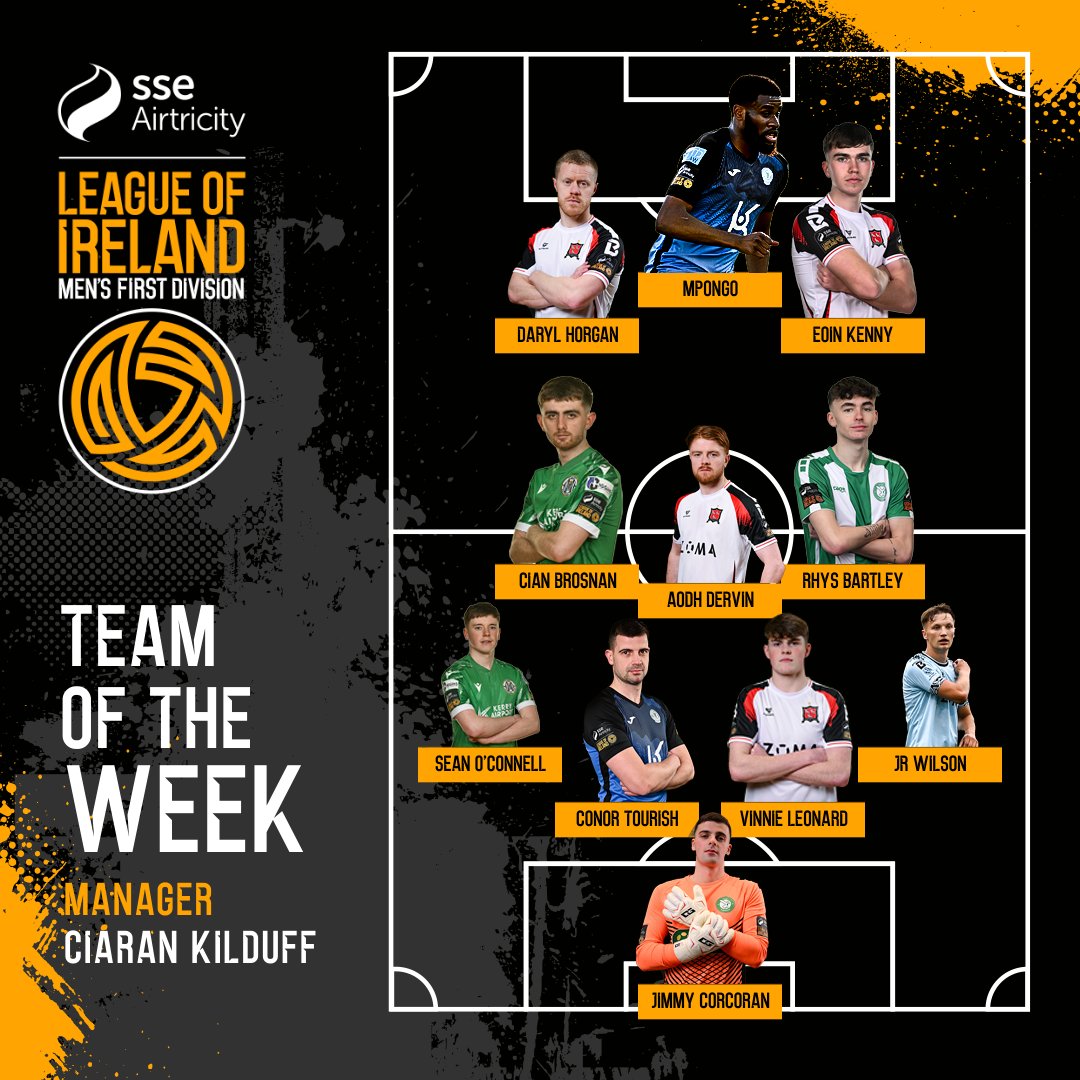 Our Team of the Week in the SSE Airtricity Men's First Division this week 👏