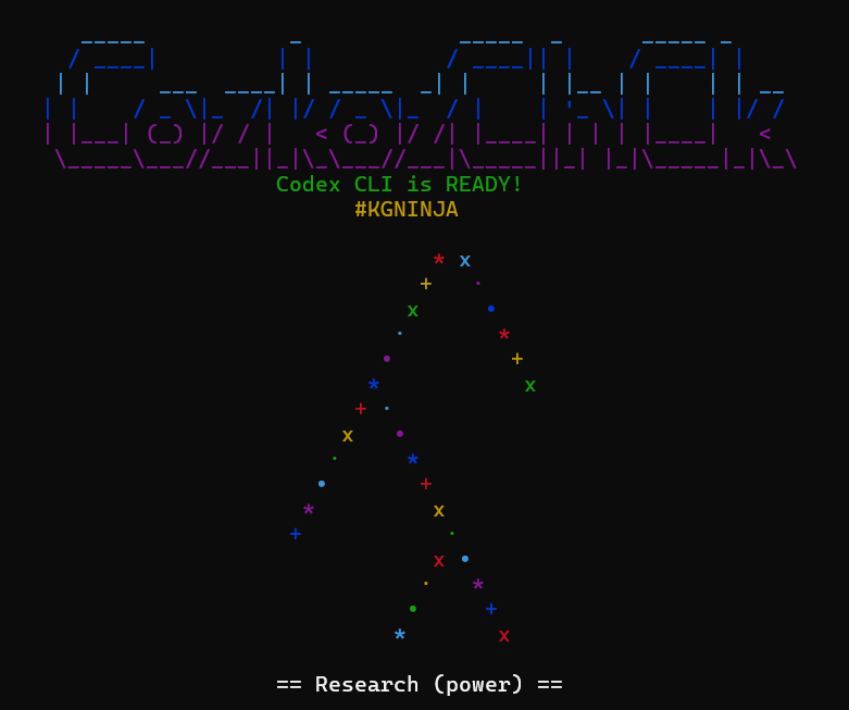 FuwaCocoOwnerKG's tweet image. Codec CLI使えるようになりました！
ありがとうございます。
CLIで作ったデモタイトル画面です。
#KGNINJA