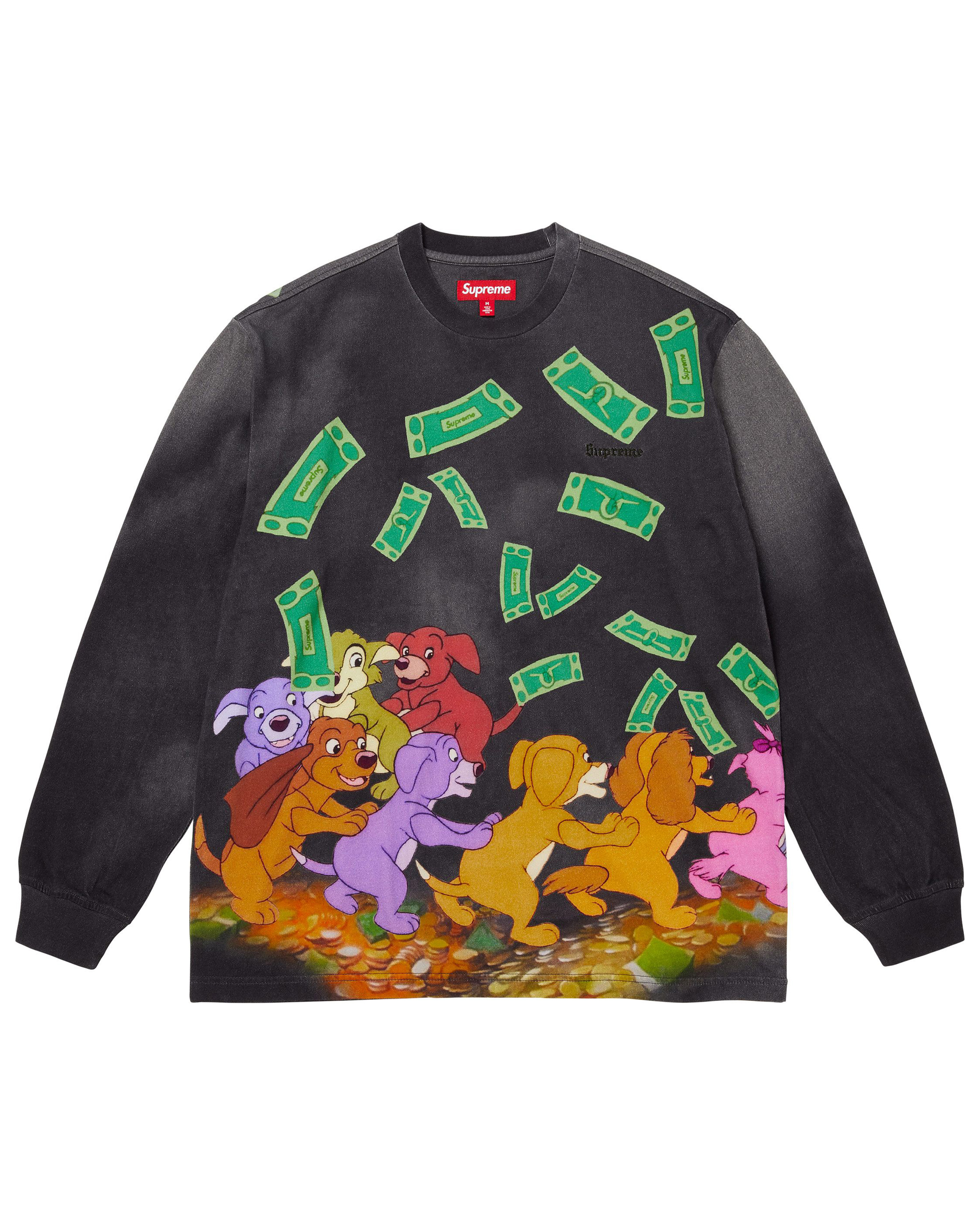 Supreme All Dogs Go to Heaven Tシャツ Supreme All Dogs Go To Heaven Tee White Men's - FW25 - US