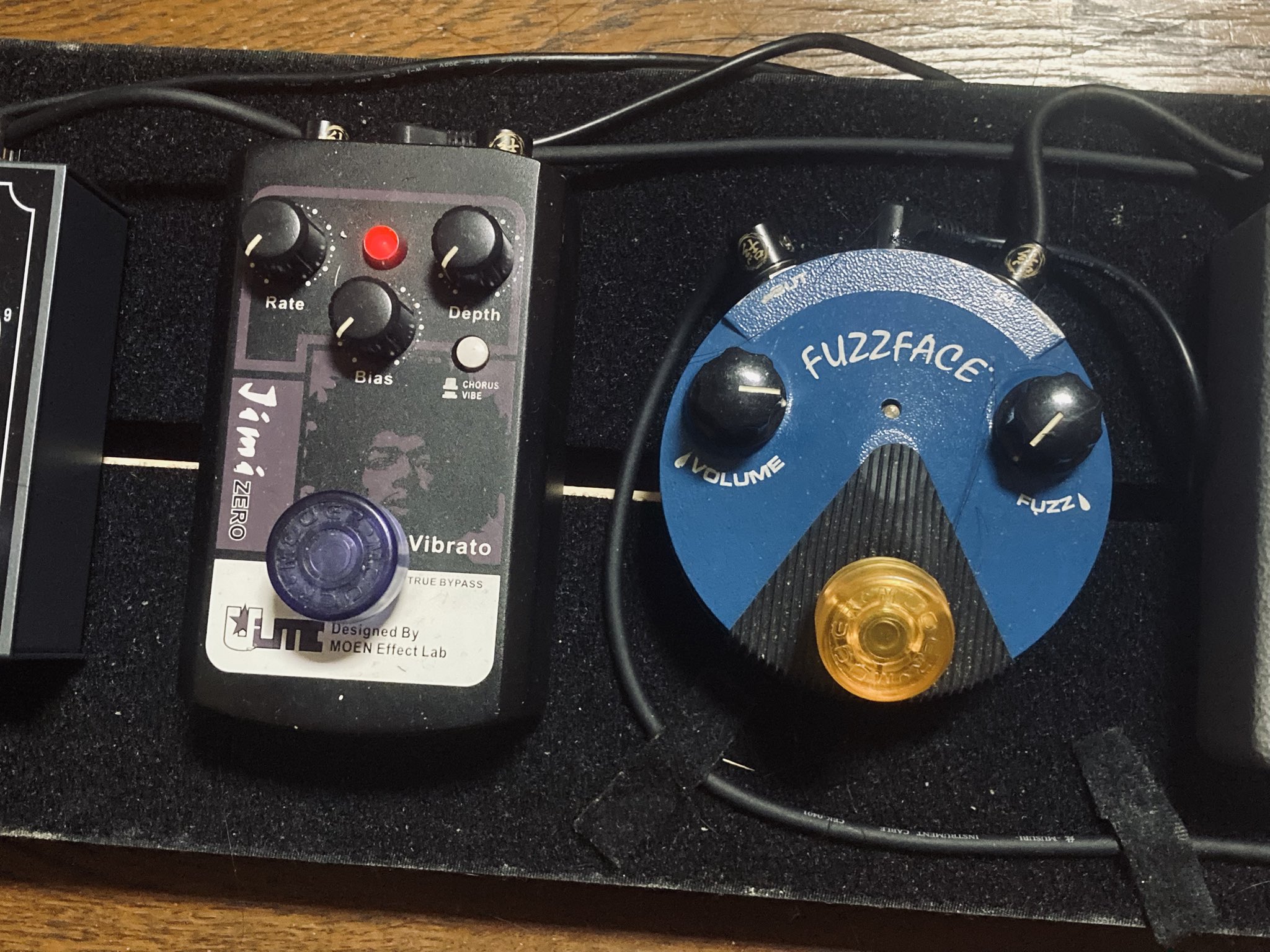 Fuzz Face エフェクター(ミニ) エフェクター】Jim DunlopのFuzz Face Mini ジミヘン・モデルの