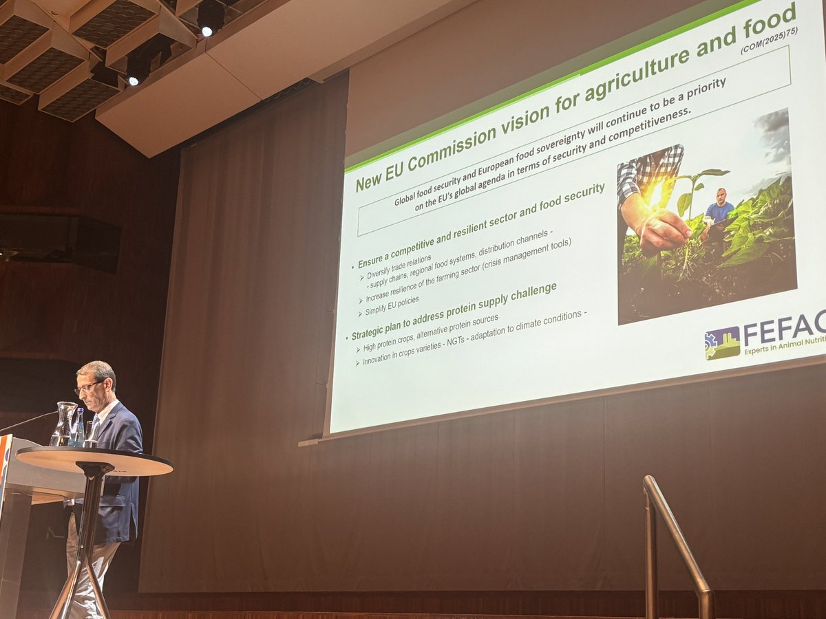 Shane McAuliffe 🐷✈️ (@shanemcauliffe1) on Twitter photo Global food security and European food sovereignty will continue to be a priority for <a href="/EU_Commission/">European Commission</a> - Pedro Cordero <a href="/FEFAC_EU/">FEFAC</a> #eaap2025 <a href="/EAAPofficial/">EAAPofficial</a> Global food security and European food sovereignty will continue to be a priority for <a href="/EU_Commission/">European Commission</a> - Pedro Cordero <a href="/FEFAC_EU/">FEFAC</a> #eaap2025 <a href="/EAAPofficial/">EAAPofficial</a>