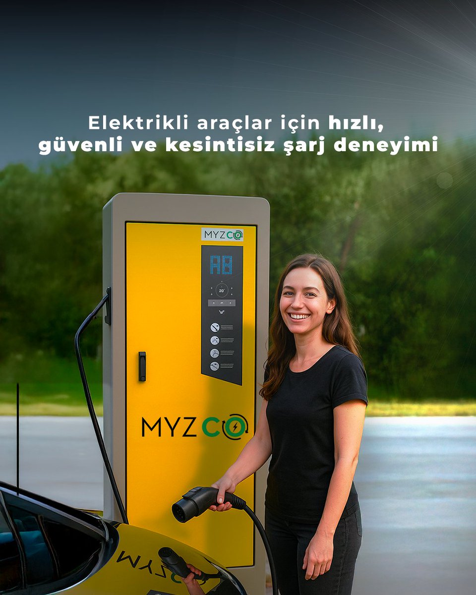 Yola çıktığınız andan varış noktasına kadar, size hızlı, güvenli ve kesintisiz bir şarj deneyimi sunuyoruz.
 
From the moment you set off to your destination, we offer you a fast, safe and uninterrupted charging experience.

#MYZCoCharge #DriveElectric #CleanEnergy