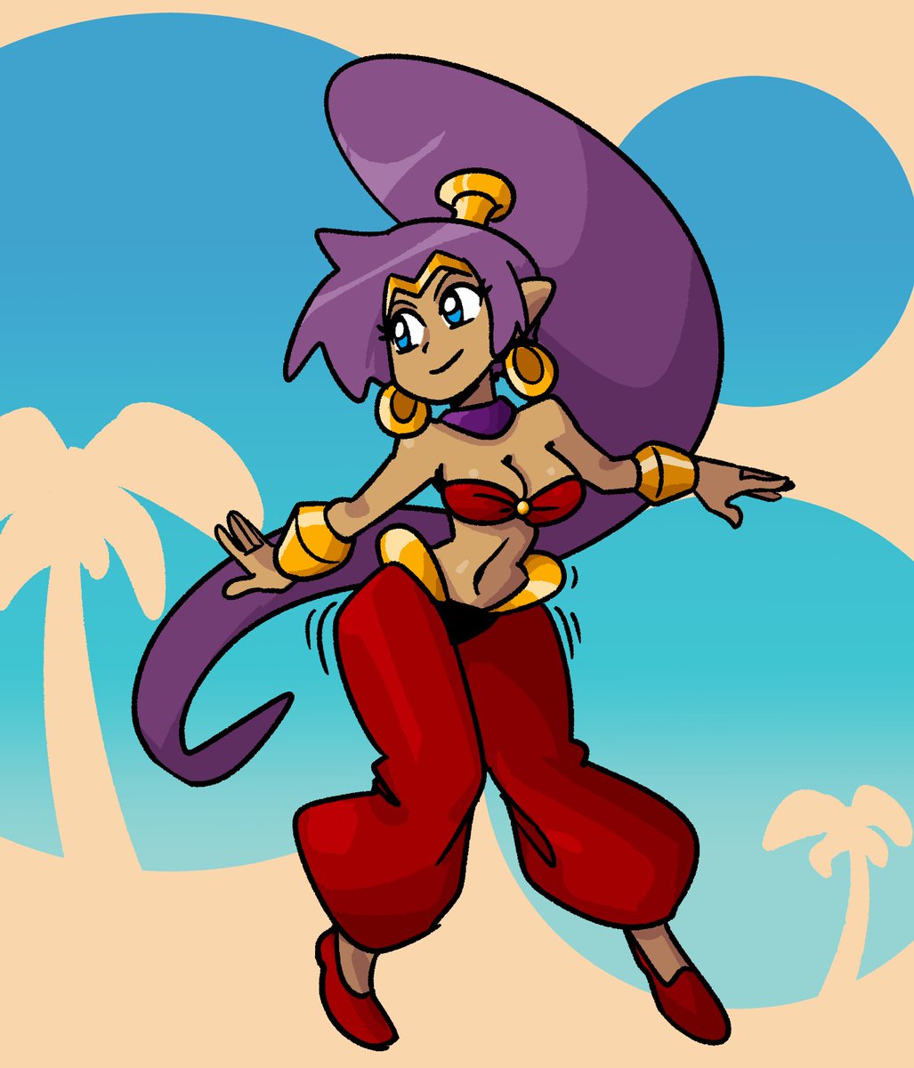 Half-Genie babe 🧞‍♀️