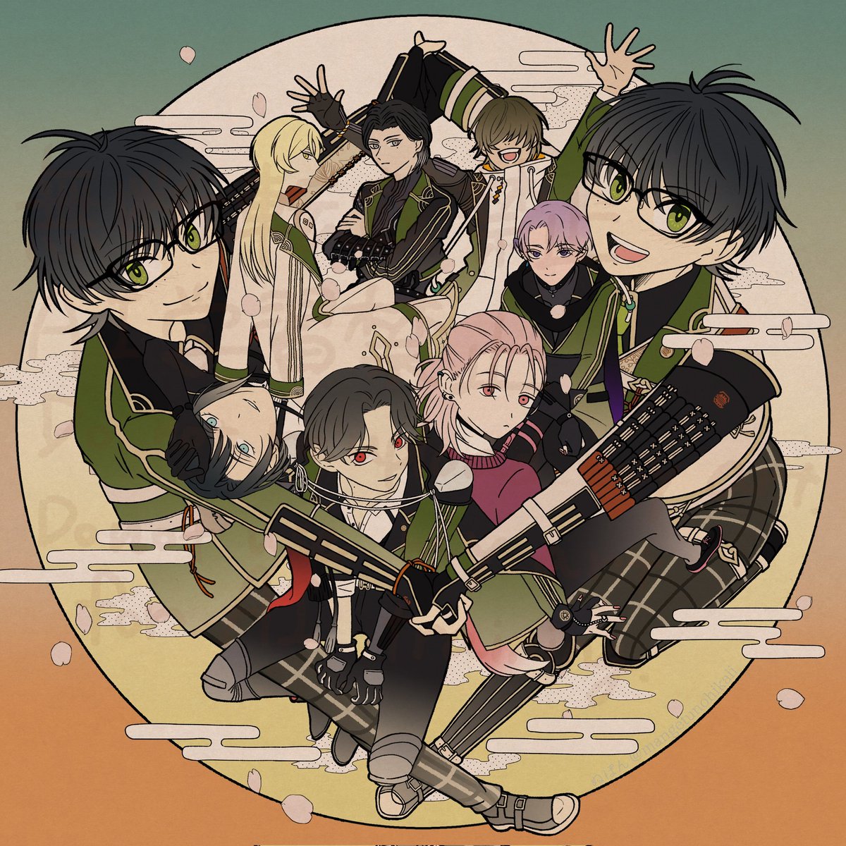 #理由もなく再掲していいタグ
倶利伽羅江がくる🎶ついに倶利伽羅江がきますよ🎶