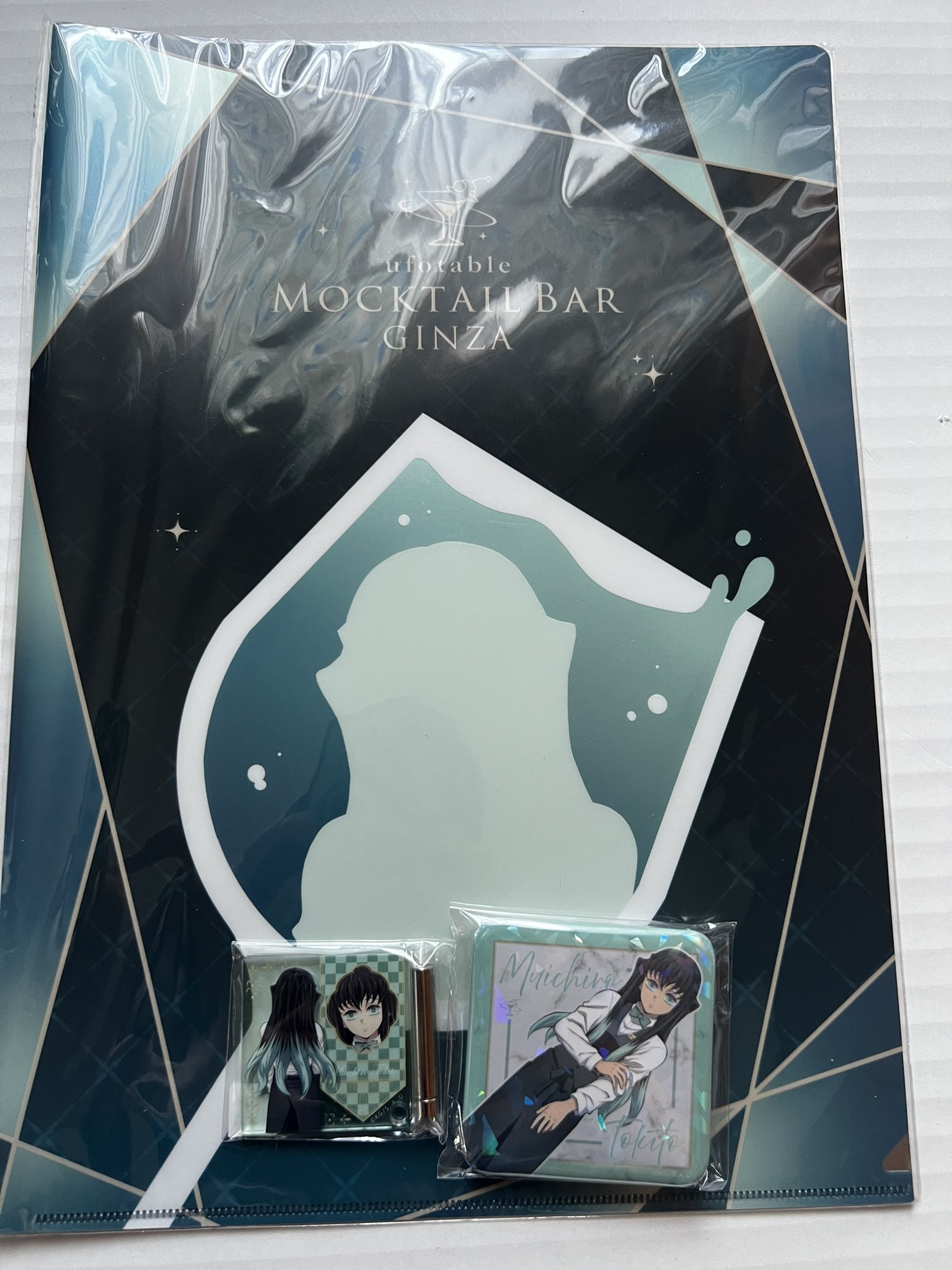 鬼滅の刃　モクテル　銀座　時透無一郎　特別賞　ポスター　カラー　MOCKTAIL 鬼滅の刃 MOCKTAIL BAR GINZA 限定 ufotable 描き下ろし