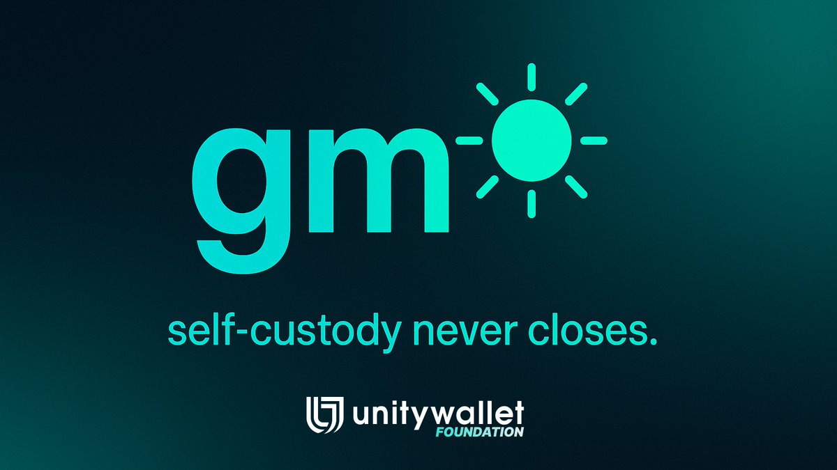 Banks close for business. 🏦

Your money sits in their custody, accessible only on their terms.

With self-custody, you're the bank.

Access isn’t a privilege — it’s your right.