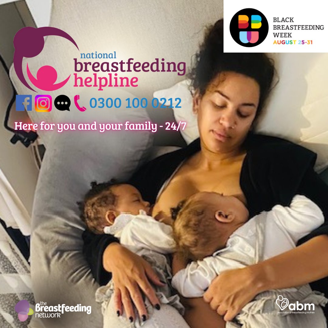 The Breastfeeding Network UK (@bfn_uk) on Twitter photo As Black Breastfeeding Week 2025 comes to an end, we'd like to remind you that we're here for you and your family 24/7 💜
<a href="/NBHelpline/">NationalBFHelplineUK</a> peer supporters all have experience breastfeeding their own children - including expressing. They're ready to answer your questions, listen to As Black Breastfeeding Week 2025 comes to an end, we'd like to remind you that we're here for you and your family 24/7 💜
<a href="/NBHelpline/">NationalBFHelplineUK</a> peer supporters all have experience breastfeeding their own children - including expressing. They're ready to answer your questions, listen to