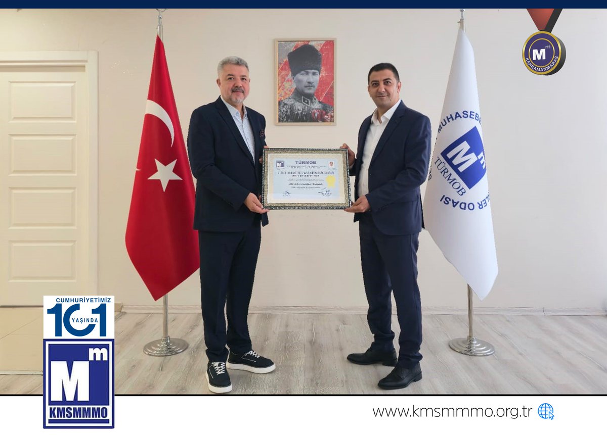 K.Maraş Serbest Muhasebeci Mali Müşavirler Odası tweet media