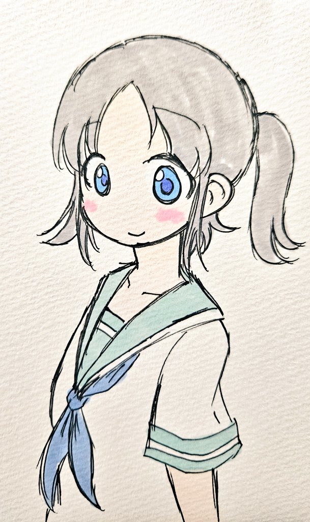セーラー服ニウムが切れたから描いてみた