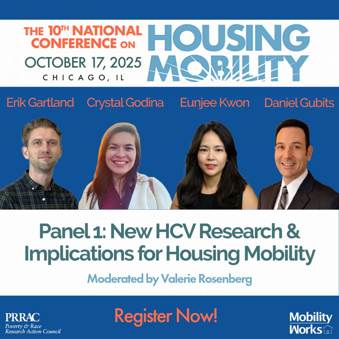 Mobility_Works's tweet image. Check out the first of our exciting panels: HCV concentration &amp;amp; implications | how information about opportunity &amp;amp; environmental health affects housing decisions | impact of SAFMRs on moves to low-poverty | Community Choice Demo initial outcomes. Register! shorturl.at/Fpreb