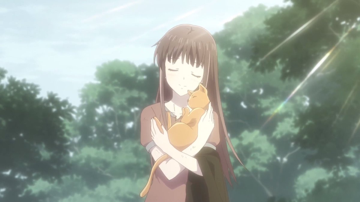 #GibFruba 
What An episode man. I thought I was prepared for it this time but still this left me wrecked from the start man.
Fruits basket emotional highs are genuinely soo good.