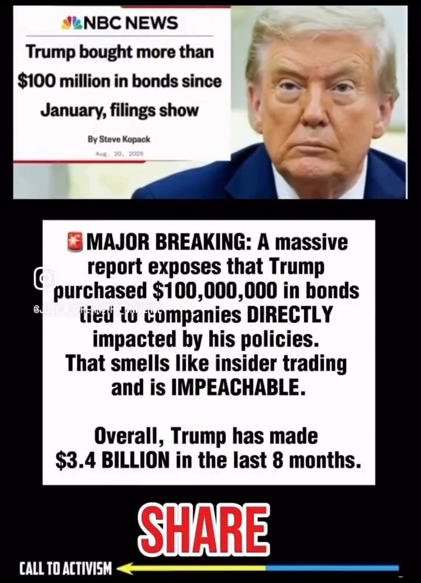 Trump the Ped0 is getting richer..
While most of his Supporters _ can't afford groceries ._ yeah that's right_ vote for this Pedophile again Maga. 
#ReleaseTheEpsteinFiles