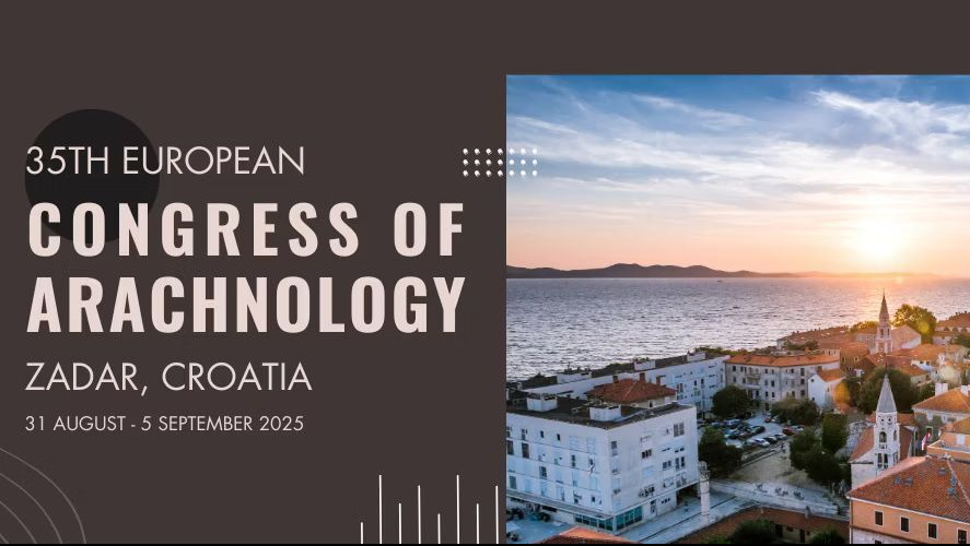 Find our materials at the 35th European Congress of Arachnology, which starts this Sunday in Zadar, Croatia! Our publisher <a href="/Pensoft/">Pensoft</a> will proudly sponsor the event, offering a free publication in one of its journals to the winner of the Best Talk award.
