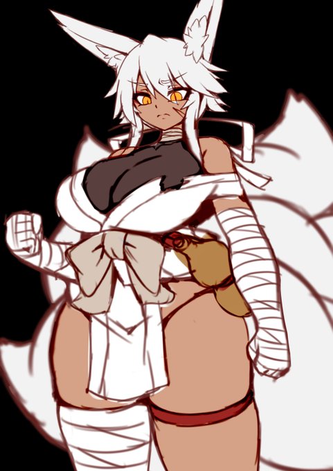 石頭な大妖狐考えてました 