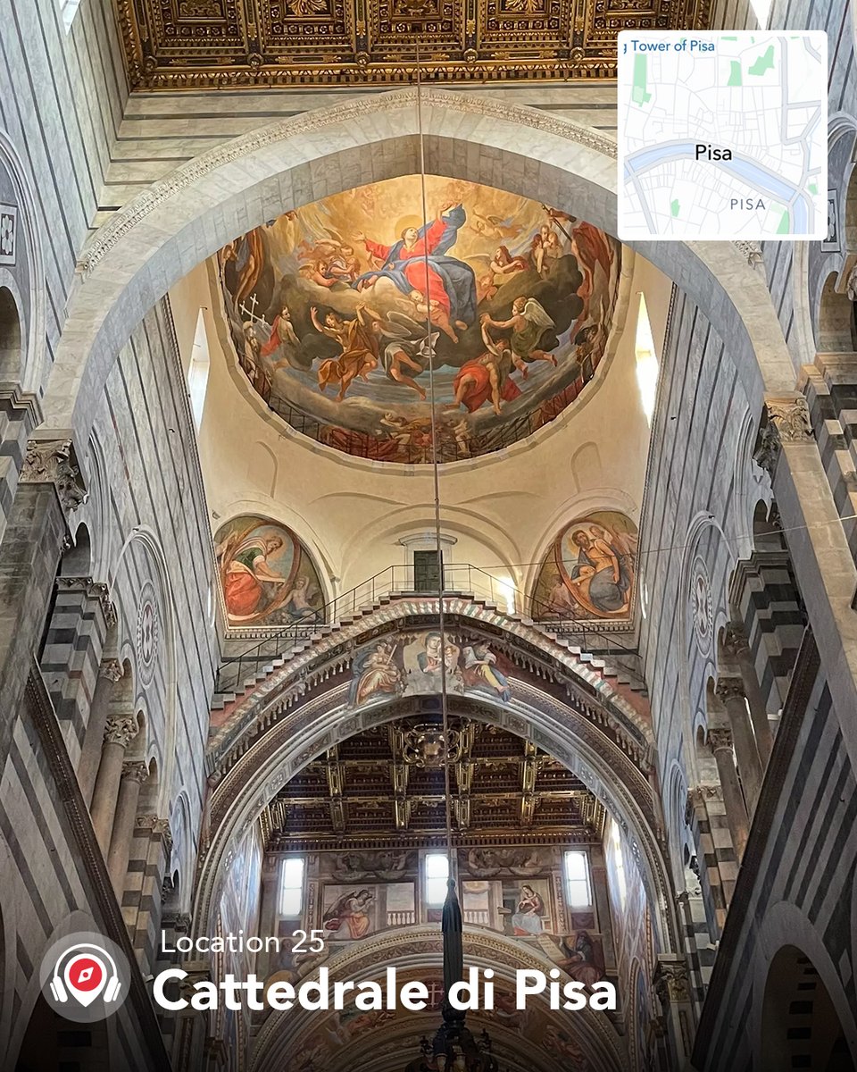 MyVoiceMap's tweet image. Why is Pisa&apos;s landmark square called the Square of Miracles? ✨

Hear about the origins of its name – known locally as Piazza del Duomo – on this walking tour by @discoverypisa. 

🔗voicemap.me/towerpisa

#Pisa #SquareOfMiracles #UNESCO #VoiceMap #AudioTour #VisitItaly