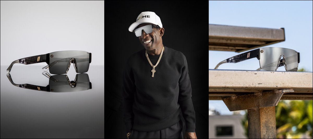FTrendsetter's tweet photo. BLENDERS EYEWEAR AND DEION "COACH PRIME" SANDERS UNVEIL THIRD SEASON OF PRIME21 COLLECTION
Read more: https://t.co/1A13KS0wfI
via @FTrendsetter
Photos courtesy of @BlendersEyewear
#BlendersEyewear #DeionSanders #CoachPrime #PRIME21 #Collection #Eyewear #fashion https://t.co/0fj45xqQ03