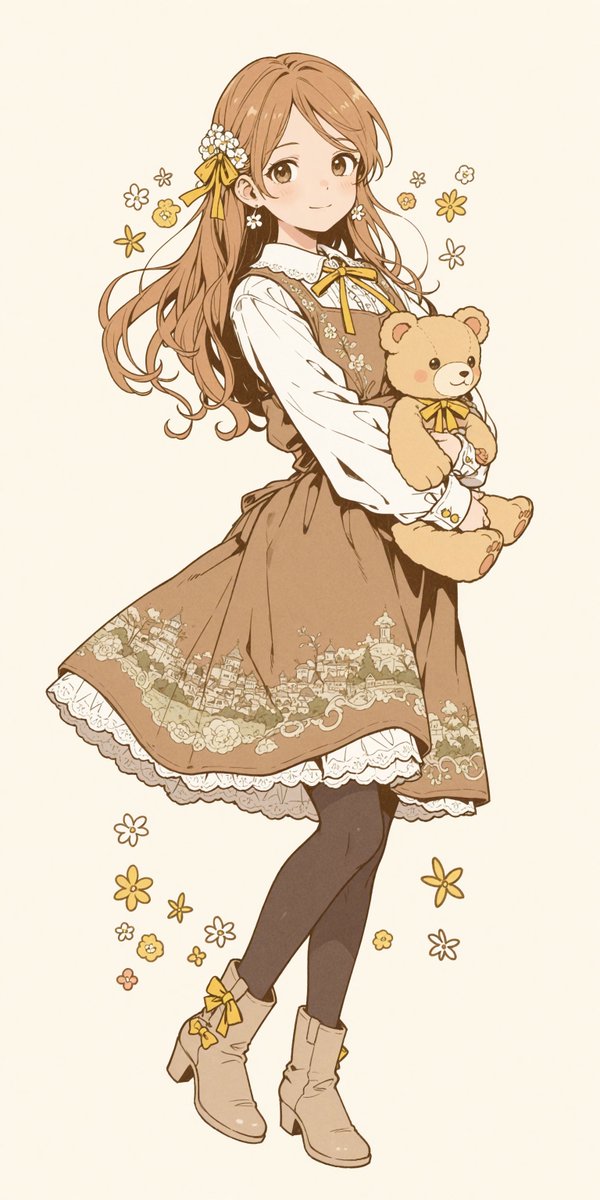 kyo8sai_ai's tweet image. Daily showcase of ribbon and lace fashion
#毎日ロリータファッションを貼る

「小さな幸せを抱えて歩く午後」
x.com/kyo8sai_ai/sta…