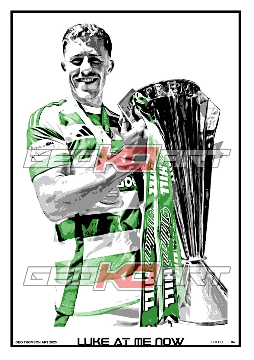CELTIC 🍀 COMPETITION 

NAME THE 1ST CELTIC GOALSCORER V KAIRAT ALMATY AND TIME OF GOAL.
(ex NYGREN 27)
Entries close at kick off!

CLOSEST WINS 2x SIGNED LUKE McCOWAN PRINTS

🟩 FOLLOW PAGE ✅
🟨SHARE ✅
Or entry void!

GOOD LUCK 🍀

Enter code BUY2 when you buy any two items