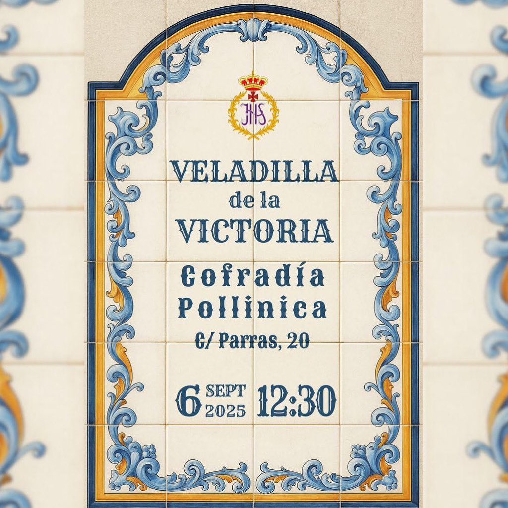 VERBENA| ¡Despedimos el verano en calle Parras!

El 6 de septiembre despide el verano con Pollinica disfrutando de música en directo, buen ambiente, comida casera y precios populares. #CofradíasMLG 

📆 Sábado 6 de septiembre
🕒 A partir de las 12:30 horas
📍 C/Parras, 20