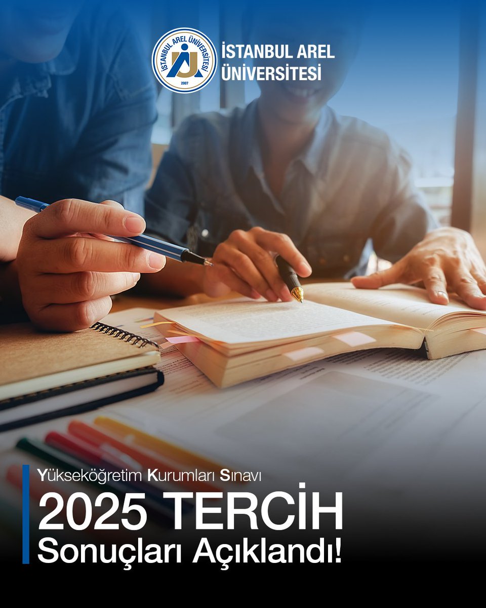 YKS 2025 Tercih Sonuçları Açıklandı! 🎉
Aramıza Hoş Geldiniz 🤗 

Elektronik kayıt işlemlerinizi 1-3 Eylül (e-devlet üzerinden) yüz yüze kaydınızı ise 1-5 Eylül tarihleri arasında (Cevizlibağ Sağlık Yerleşkesi) gerçekleştirebilirsiniz. 

📌Kayıt Rehberi: shorturl.at/T8MaP