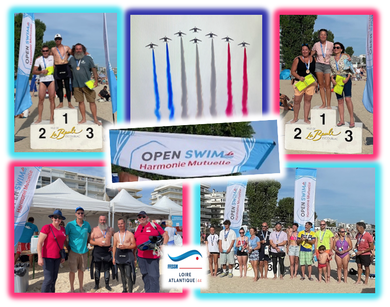 NGouello's tweet photo. #ffessm #nageavecpalmes
Super participation à l'Open Swim Stars de #LaBaule avec la Patrouille de France en prime 🇫🇷
Bravo à ts les nageurs en particulier aux athlètes #LoireAtlantique 2,5 Kms
1ère femme
Véronique Hunault Guedj CASCA
1er homme
Sébastien Allaire PACS
N. GOUELLO https://t.co/8lcmsxZ6bi