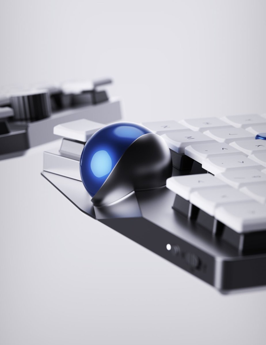 UniboardTech's tweet image. Typing, clicking, scrolling - all from one board.
Uniboard combines a split ergonomic design with a built-in trackball and hotkeys, so you don’t have to reach for a mouse anymore. 
💡 Back us on Kickstarter today: kickstarter.com/projects/unibo… (link also in bio)

#keyboard #desksetup