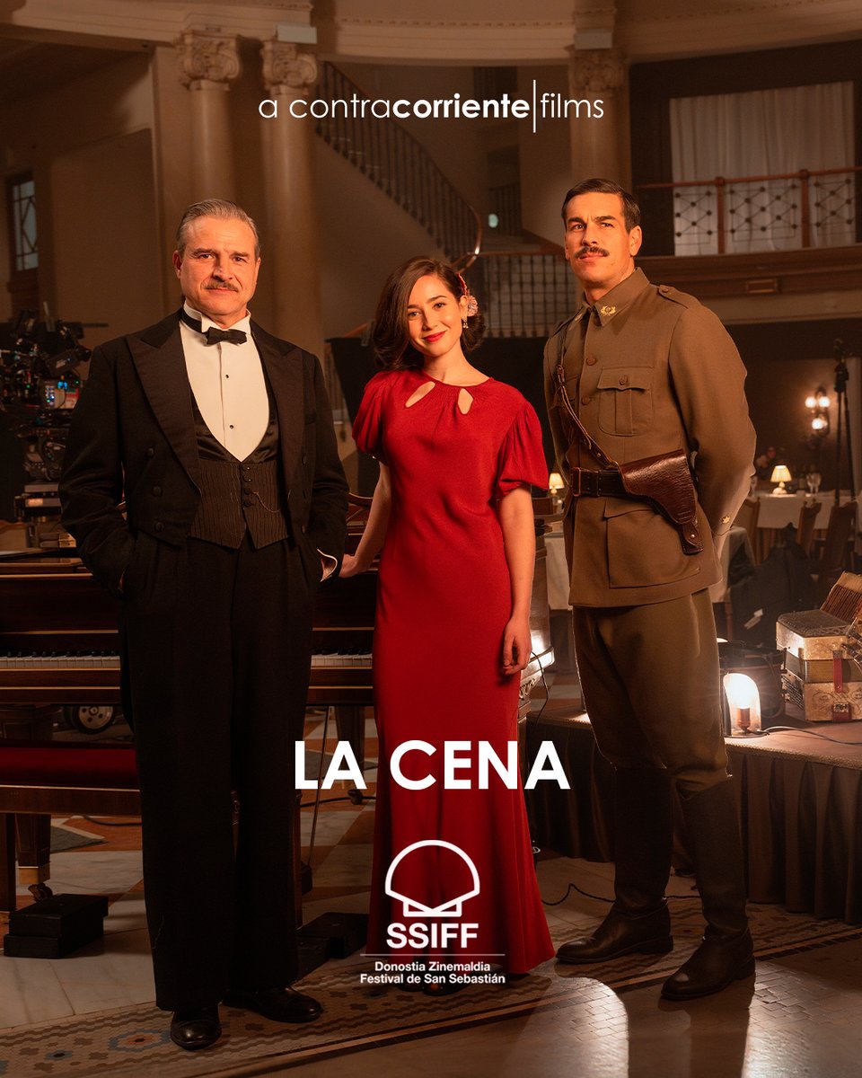 A Contracorriente (@acontrafilms) on Twitter photo 🍽️ 'La Cena' de Manuel Gómez Pereira estará en la Sección Galas RTVE. Con Mario Casas y Alberto San Juan.
<a href="/sansebastianfes/">Donostia Zinemaldia - Festival de San Sebastián</a> #DonostiaZinemaldia 🍽️ 'La Cena' de Manuel Gómez Pereira estará en la Sección Galas RTVE. Con Mario Casas y Alberto San Juan.
<a href="/sansebastianfes/">Donostia Zinemaldia - Festival de San Sebastián</a> #DonostiaZinemaldia