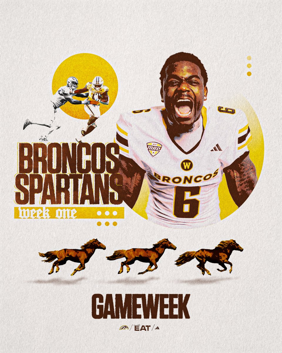 Western Michigan Football (@wmu_football) on Twitter photo ITS GAMEWEEK π
#EAT #BroncosReign ITS GAMEWEEK π
#EAT #BroncosReign