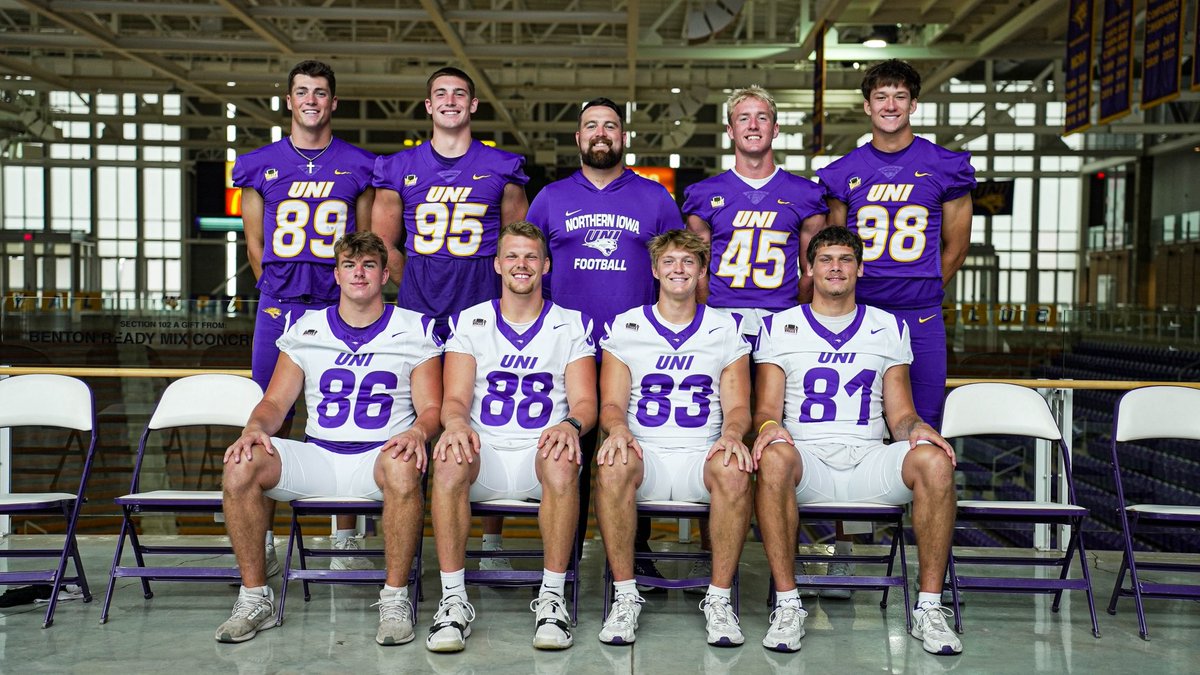 CoachNThompson's tweet photo. Camp 2025 ✅ 

Proud of this group and this team! Onto Week 1!

#FIGHT #TUDDIES 

@UNIFootball https://t.co/K5KZ3lijJY